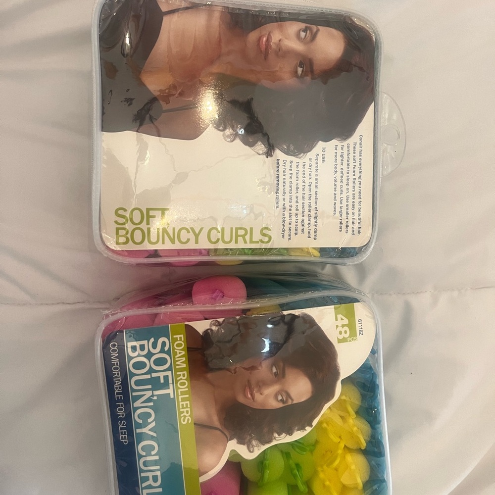 Soft Bouncy Curls Foam Rollers Set